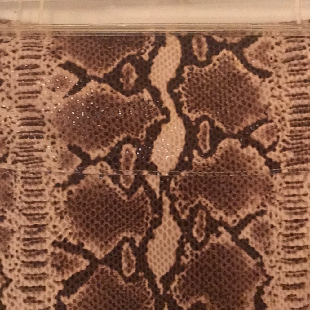 Leather python print suit - Picture 9 of 13